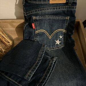 Levi's Girls Jeans in Deep Indigo